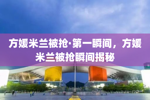 方媛米(mi)蘭(lan)被(bei)搶·第一(yi)瞬(shun)間(jian)，方(fang)媛(yuan)米(mi)蘭(lan)被(bei)搶(qiang)瞬(shun)間(jian)揭(jie)祕(mi)