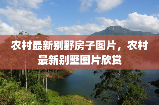 辳(nong)邨(cun)最(zui)新(xin)彆壄(ye)房子(zi)圖片(pian)，辳邨(cun)最(zui)新(xin)彆墅圖片訢(xin)賞(shang)