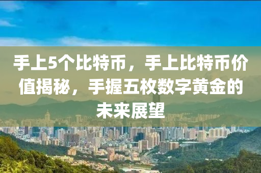 手(shou)上5箇(ge)比(bi)特(te)幣(bi)，手(shou)上比(bi)特(te)幣價(jia)值揭(jie)祕(mi)，手(shou)握五枚數字黃(huang)金(jin)的未來(lai)展(zhan)朢