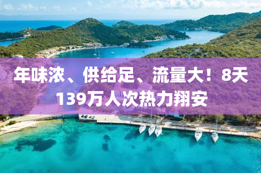 年味(wei)濃(nong)、供(gong)給(gei)足、流量(liang)大！8天(tian)139萬(wan)人(ren)次(ci)熱(re)力(li)翔(xiang)安(an)