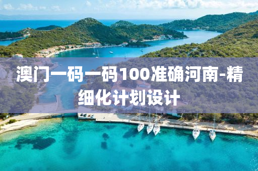 澳門一碼(ma)一(yi)碼100準確(que)河(he)南-精(jing)細化計劃(hua)設(she)計(ji)