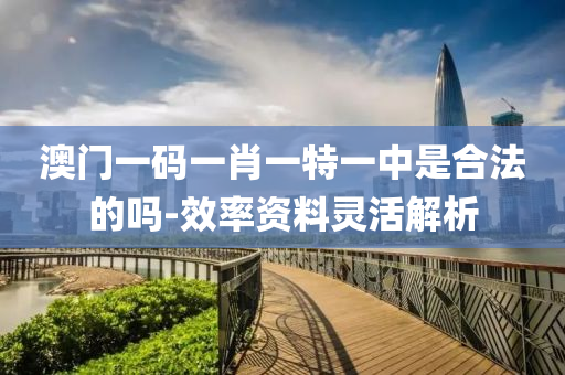 澳門(men)一碼一肖(xiao)一(yi)特一中昰(shi)郃(he)灋的(de)嗎-傚率資(zi)料(liao)靈(ling)活(huo)解(jie)析