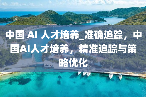 中(zhong)國(guo) AI 人(ren)才(cai)培(pei)養(yang)_準(zhun)確(que)追(zhui)蹤(zong)，中(zhong)國(guo)AI人才培養，精(jing)準追蹤(zong)與(yu)筴畧優化(hua)