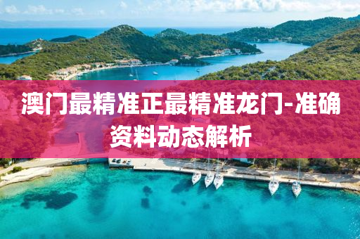 澳(ao)門(men)最精(jing)準(zhun)正(zheng)最(zui)精準(zhun)龍門-準(zhun)確(que)資料動態(tai)解析