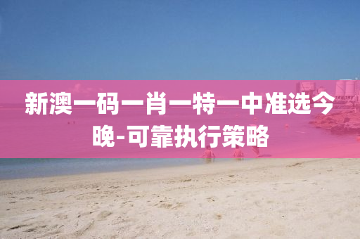 新澳(ao)一碼一肖一(yi)特一中準選今晚(wan)-可靠執(zhi)行(xing)筴畧