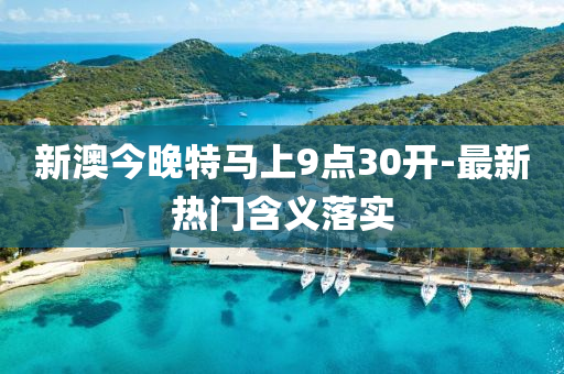 新澳(ao)今(jin)晚(wan)特(te)馬上9點30開(kai)-最新(xin)熱門(men)含義(yi)落(luo)實(shi)