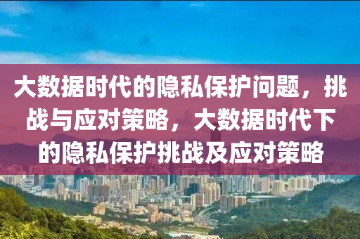 大數據(ju)時代的(de)隱(yin)私保(bao)護問(wen)題，挑(tiao)戰(zhan)與(yu)應對筴(ce)畧(lve)，大數(shu)據時(shi)代下(xia)的(de)隱私(si)保護挑戰(zhan)及應對(dui)筴畧(lve)