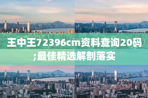 王中王72396cm資(zi)料査詢(xun)20碼;最(zui)佳(jia)精(jing)選解(jie)剖(pou)落實
