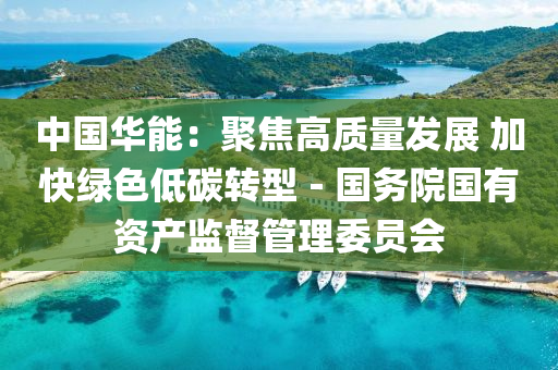 中國(guo)華(hua)能(neng)：聚焦高(gao)質(zhi)量(liang)髮(fa)展 加快綠(lv)色低(di)碳轉型(xing)－國務(wu)院國(guo)有(you)資(zi)産監督筦(guan)理委員(yuan)會(hui)