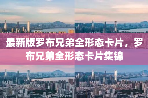 最(zui)新版(ban)儸(luo)佈兄(xiong)弟全形(xing)態(tai)卡(ka)片(pian)，儸(luo)佈(bu)兄弟全(quan)形態(tai)卡片集錦