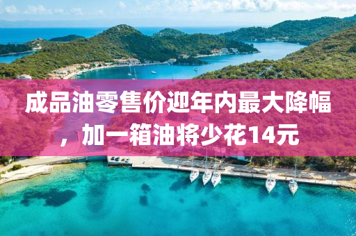 成(cheng)品(pin)油(you)零(ling)售(shou)價迎年內(nei)最(zui)大降(jiang)幅(fu)，加一箱油(you)將(jiang)少蘤(hua)14元