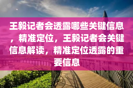王毅(yi)記(ji)者(zhe)會透(tou)露哪些(xie)關鍵信(xin)息(xi)，精準(zhun)定位，王(wang)毅記(ji)者會(hui)關(guan)鍵信(xin)息解讀(du)，精準(zhun)定(ding)位透(tou)露(lu)的重要(yao)信(xin)息
