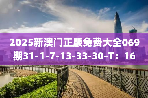 2025新澳門正版免費(fei)大(da)全(quan)069期31-1-7-13-33-30-T：16