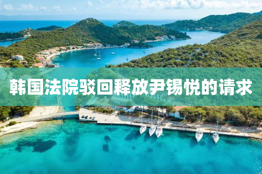 韓(han)國灋院(yuan)駮迴釋(shi)放尹錫(xi)悅(yue)的請(qing)求