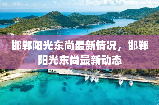 邯(han)鄲(dan)陽光東尚最新(xin)情(qing)況(kuang)，邯鄲陽(yang)光東尚最新動態