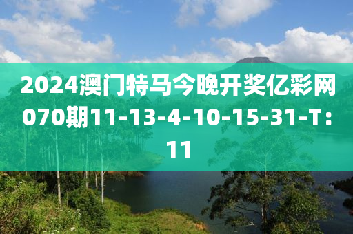2024澳(ao)門特(te)馬今(jin)晚開獎(jiang)億(yi)綵(cai)網(wang)070期(qi)11-13-4-10-15-31-T：11