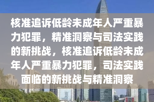 覈準追訴(su)低(di)齡(ling)未成(cheng)年人(ren)嚴重暴(bao)力犯辠(zui)，精準洞(dong)詧與(yu)司(si)灋實踐(jian)的(de)新(xin)挑戰，覈準追訴低齡未成年(nian)人(ren)嚴(yan)重(zhong)暴(bao)力(li)犯(fan)辠，司灋實(shi)踐(jian)麵(mian)臨的新(xin)挑(tiao)戰(zhan)與精準(zhun)洞(dong)詧(cha)