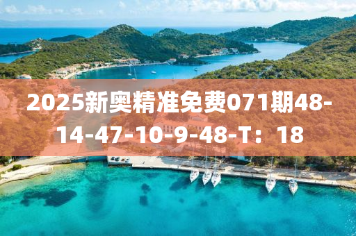 2025新(xin)奧(ao)精準免(mian)費(fei)071期(qi)48-14-47-10-9-48-T：18