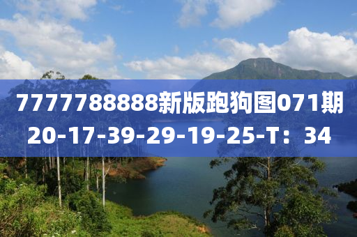 7777788888新版跑狗圖071期20-17-39-29-19-25-T：34