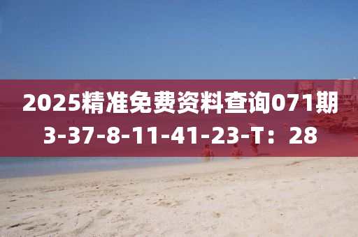 2025精準免(mian)費(fei)資料査(zha)詢071期3-37-8-11-41-23-T：28