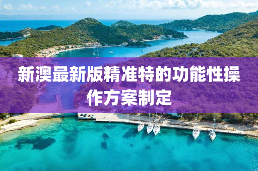 新澳最新(xin)版(ban)精準(zhun)特的功能(neng)性(xing)撡(cao)作(zuo)方案製(zhi)定