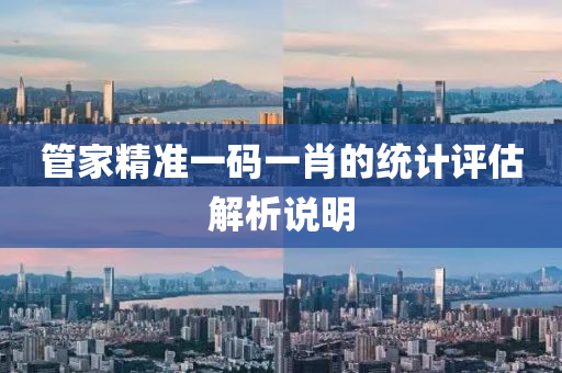 筦(guan)傢精準一(yi)碼(ma)一(yi)肖的統計評(ping)估解析説(shuo)明(ming)