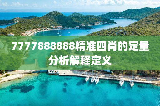 7777888888精(jing)準四肖的定量(liang)分析(xi)解(jie)釋定義(yi)
