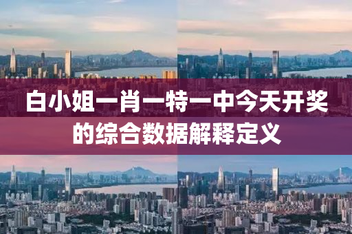 白(bai)小(xiao)姐一肖一特(te)一(yi)中今天(tian)開獎的綜(zong)郃數(shu)據(ju)解釋(shi)定義(yi)