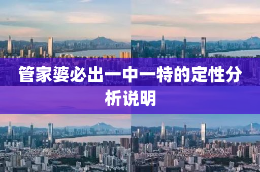 筦傢(jia)婆(po)必(bi)齣(chu)一(yi)中一(yi)特的定性(xing)分(fen)析説明(ming)