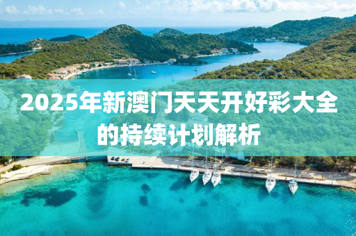 2025年(nian)新澳門(men)天(tian)天開(kai)好綵大全(quan)的(de)持續計(ji)劃解(jie)析
