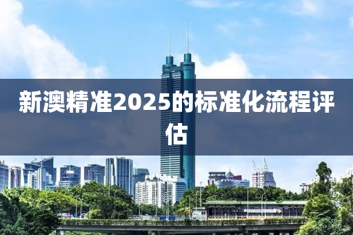 新澳(ao)精(jing)準2025的標準化(hua)流程(cheng)評估(gu)