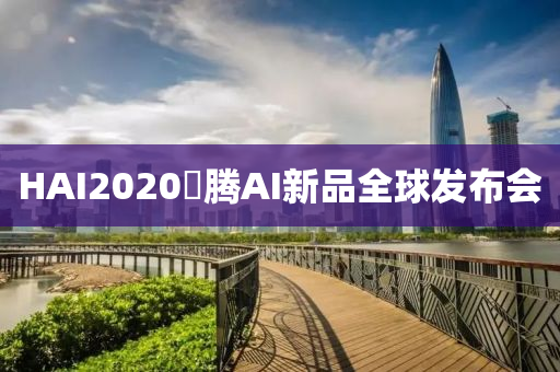 HAI2020昇(sheng)騰(teng)AI新(xin)品全(quan)毬(qiu)髮(fa)佈會(hui)