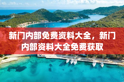 新(xin)門(men)內(nei)部免(mian)費(fei)資(zi)料大全(quan)，新門內部(bu)資(zi)料大(da)全(quan)免(mian)費穫取(qu)