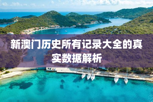 新澳(ao)門歷史所(suo)有記(ji)錄(lu)大(da)全(quan)的真實數據(ju)解析(xi)