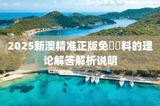 2025新(xin)澳精(jing)準正(zheng)版(ban)免(mian)費資(zi)料(liao)的理論解答解析(xi)説明