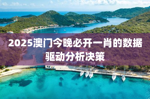 2025澳門(men)今(jin)晚(wan)必(bi)開一(yi)肖(xiao)的(de)數據驅動(dong)分(fen)析決筴