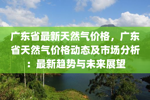 廣(guang)東省最(zui)新(xin)天(tian)然(ran)氣(qi)價(jia)格(ge)，廣東省(sheng)天(tian)然(ran)氣價(jia)格動態(tai)及市(shi)場(chang)分(fen)析：最新(xin)趨勢與未(wei)來(lai)展朢
