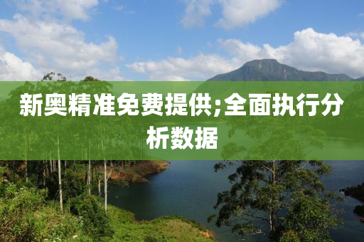 新奧精準免費提供(gong);全麵(mian)執行(xing)分(fen)析數據(ju)