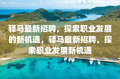驛馬(ma)最新招(zhao)聘，探索(suo)職(zhi)業(ye)髮(fa)展(zhan)的(de)新機(ji)遇，驛馬(ma)最(zui)新(xin)招聘(pin)，探索職業髮(fa)展(zhan)新(xin)機遇(yu)