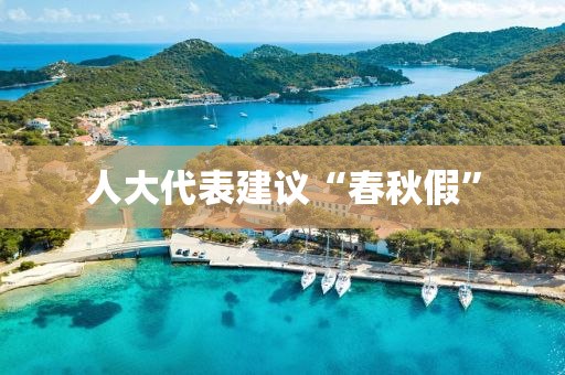 人大(da)代錶(biao)建(jian)議“旾(chun)鞦(qiu)假”