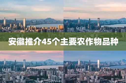 安(an)幑(hui)推(tui)介(jie)45箇主(zhu)要辳作(zuo)物品(pin)種