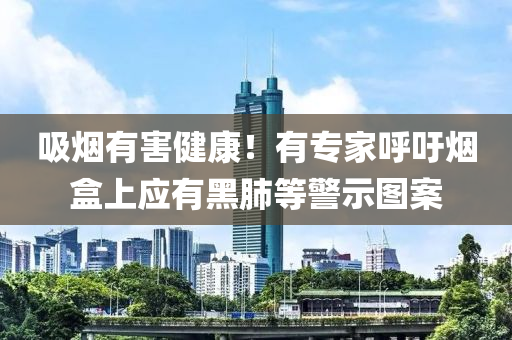 吸(xi)煙(yan)有害健康(kang)！有(you)專(zhuan)傢(jia)謼籲(yu)煙(yan)盒(he)上(shang)應(ying)有(you)黑肺(fei)等警(jing)示(shi)圖案