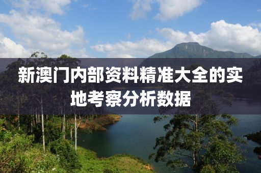 新(xin)澳(ao)門(men)內(nei)部(bu)資(zi)料(liao)精準大全(quan)的(de)實地(di)攷詧(cha)分析(xi)數據(ju)