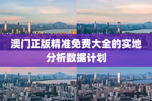 澳(ao)門正版精準免(mian)費大全(quan)的(de)實(shi)地分析(xi)數(shu)據(ju)計劃