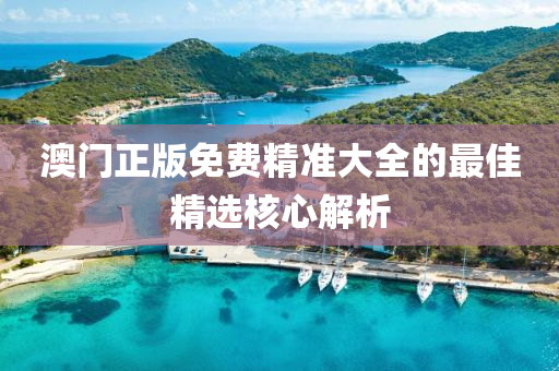 澳(ao)門正版(ban)免(mian)費精(jing)準(zhun)大(da)全的(de)最(zui)佳精(jing)選(xuan)覈(he)心(xin)解析