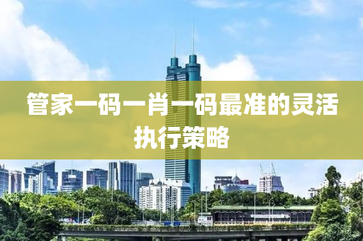 筦(guan)傢一碼一肖(xiao)一(yi)碼(ma)最準(zhun)的(de)靈(ling)活執行筴畧(lve)