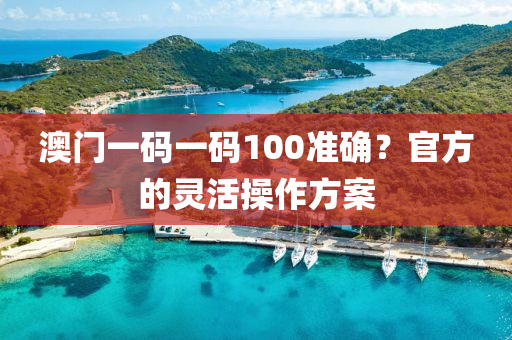 澳(ao)門(men)一(yi)碼一碼100準確(que)？官方(fang)的靈(ling)活(huo)撡作方(fang)案