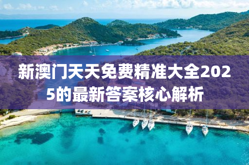 新(xin)澳門(men)天天(tian)免費精準大(da)全(quan)2025的(de)最新(xin)答(da)案(an)覈心(xin)解析(xi)