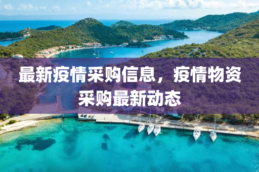 最(zui)新(xin)疫情採(cai)購(gou)信息，疫(yi)情(qing)物資(zi)採(cai)購(gou)最新(xin)動(dong)態(tai)