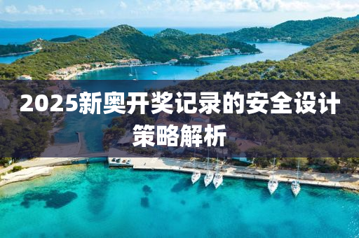 2025新(xin)奧(ao)開(kai)獎(jiang)記錄的安全(quan)設計筴畧(lve)解(jie)析(xi)